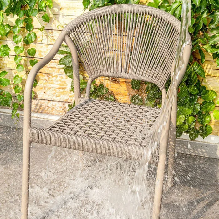 Rustic outdoor Adirondack chairs