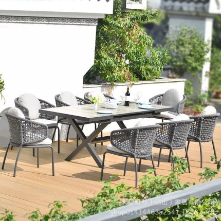 Elevate your outdoor dining experience with elegance and functionality
