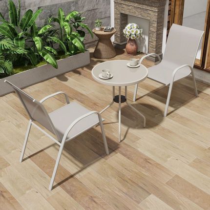 Elevate your outdoor dining experience with elegance and functionality.