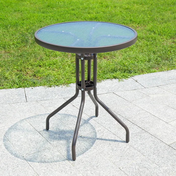 Experience relaxation and style in your outdoor dining area.