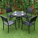 Find elegance and practicality in outdoor dining furniture.