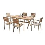 Elevate your outdoor dining experience with elegance and functionality.