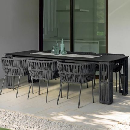 Create an outdoor oasis with versatile dining solutions.