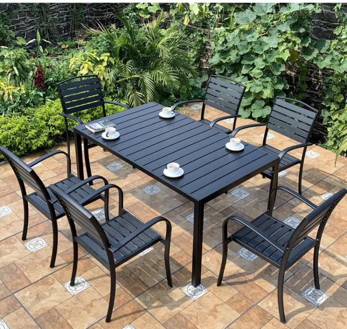 Elevate your outdoor dining experience with elegance and functionality.