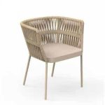 Enjoy meals outdoors with design-forward furniture.