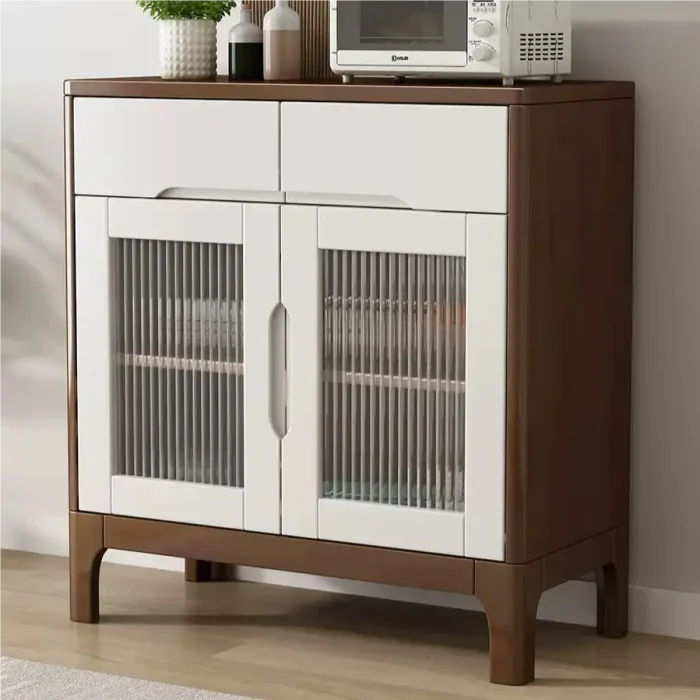 Premium Nordic Solid Wood Sideboard