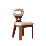 Premium Scandinavian Solid Wood Chair with Backrest for Wholesalers