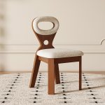 Premium Scandinavian Solid Wood Chair with Backrest for Wholesalers
