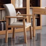 Premium Scandinavian Solid Wood Chair with Backrest for Wholesalers