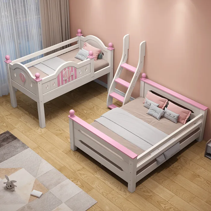Heavy-Duty Solid Wood Bunk Bed​