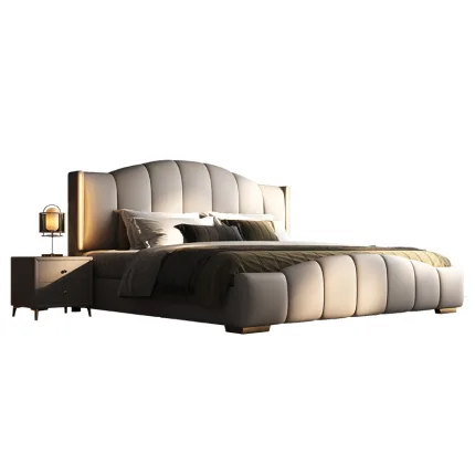 Premium Upholstered Bed for Stylish Bedroom Interiors