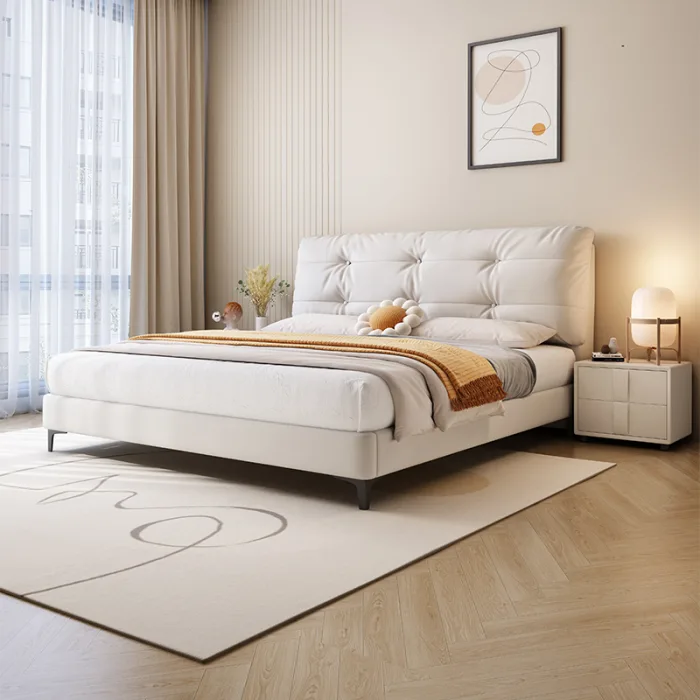 Premium Upholstered Bed for Stylish Bedroom Interiors
