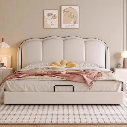 Premium Upholstered Bed for Stylish Bedroom Interiors