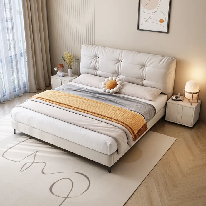 Premium Upholstered Bed for Stylish Bedroom Interiors