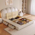 Premium Upholstered Bed for Stylish Bedroom Interiors