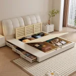 Premium Upholstered Bed for Stylish Bedroom Interiors