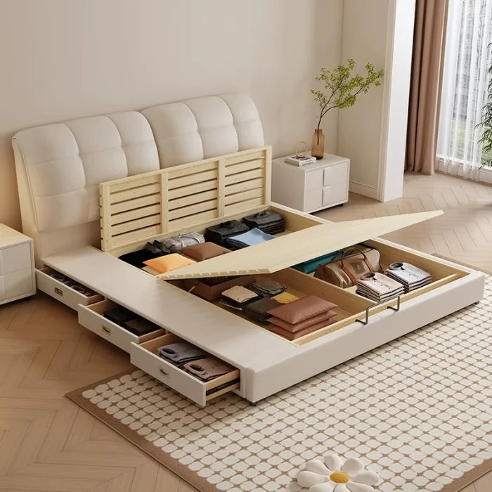 Premium Upholstered Bed for Stylish Bedroom Interiors