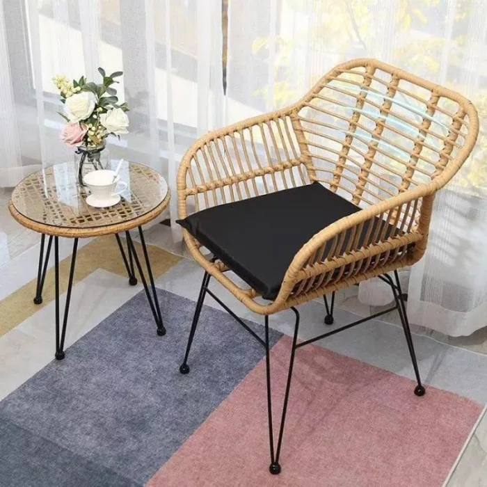 Lightweight aluminum mesh chairs