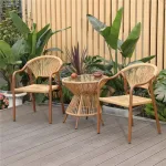 Commercial-grade stacking chairs