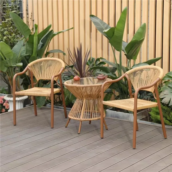 Commercial-grade stacking chairs