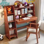 Scandinavian Minimalist Solid Wood Children's Desk for Home Study