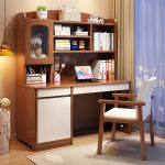 Scandinavian Minimalist Solid Wood Desk for Home or Office Use