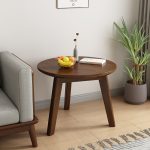 Elegant and timeless Scandinavian coffee table with intricate woodwork for style-conscious spaces.