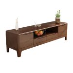 Sleek Scandinavian Solid Wood TV Stand for Modern Home Decor