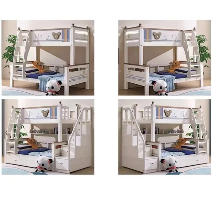 Trundle-Compatible Kids Bunk Bed