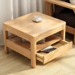 Solid Wood Coffee Table Scandinavian Design for Global Distributors