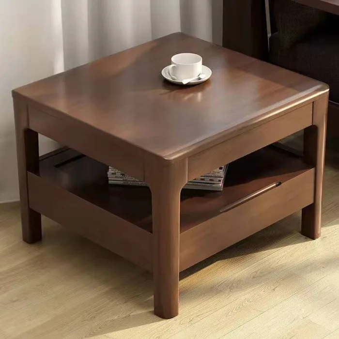 Solid Wood Coffee Table Scandinavian Design for Global Distributors