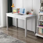 Student Study Desk – Solid Wood Minimalist Design