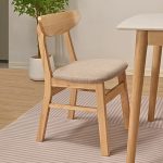 Solid Wood Dining Chair in Nordic Minimalist Style for Bulk Orders