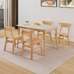 Solid Wood Dining Chair in Nordic Minimalist Style for Bulk Orders