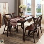 Solid Wood Dining Table in Minimalist Scandinavian Design