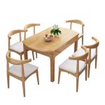 Solid Wood Extendable Dining Table – Modern Nordic Design for B2B Supply