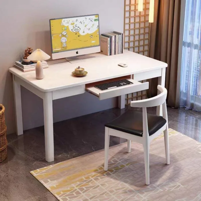 Student Solid Wood Desk – Ergonomic Writing Table