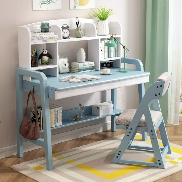 Elementary School Desk – All-in-One Study Station
