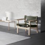 Handcrafted Ash Accent Chair – Organic Textured Finish​​
