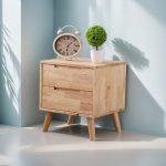 Industrial Metal Nightstand – Durable & Urban​​