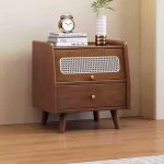 Solid Wood Nightstand – Nordic Design for Bulk Wholesale Orders