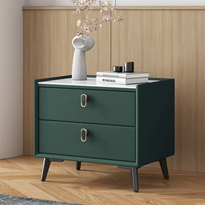 A compact bedside table perfect for small spaces.