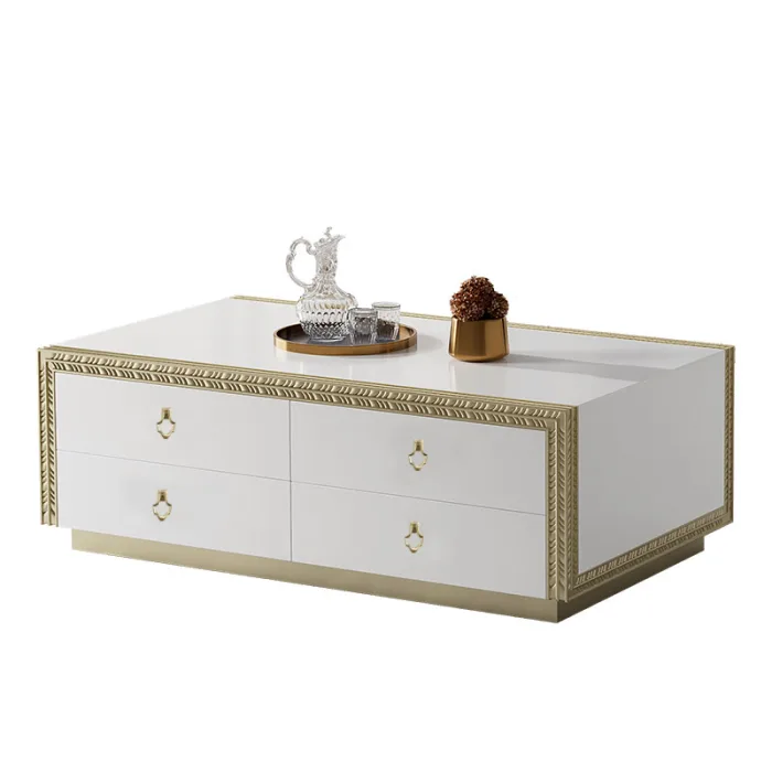 Stylish Solid Wood Coffee Table for Upscale Interior