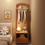 Stylish Solid Wood Scandinavian Coat Rack for Home or Office Use