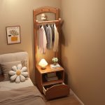 Stylish Solid Wood Scandinavian Coat Rack for Home or Office Use