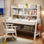 Stylish Solid Wood Scandinavian Desk for Home and Office Interiors