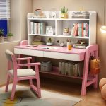Stylish Solid Wood Scandinavian Desk for Home and Office Interiors
