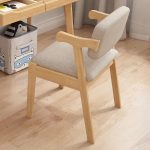 Timeless Scandinavian Design Solid Wood Backrest Chair