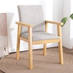 Timeless Scandinavian Design Solid Wood Backrest Chair