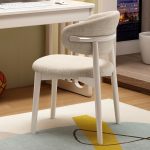 Timeless Scandinavian Design Solid Wood Backrest Chair